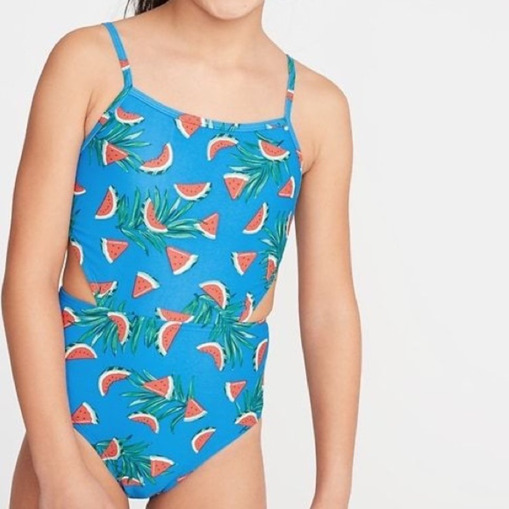 Old Navy Watermelon swimsuit, Size 14